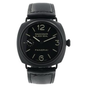Panerai Radiomir Black Seal Ceramic Black Dial 45mm Manual Wind Men’s PAM00292
