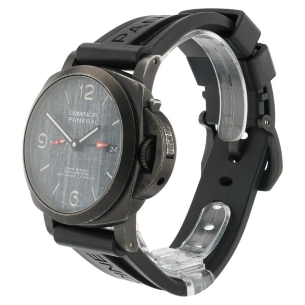 Panerai Luminor Luna Rossa Titanium Grey Dial 44mm Automatic Mens Watch PAM01036