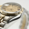 Rolex Datejust Tiffany Dial Gold Steel Champagne Dial 26mm Automatic Watch 6917