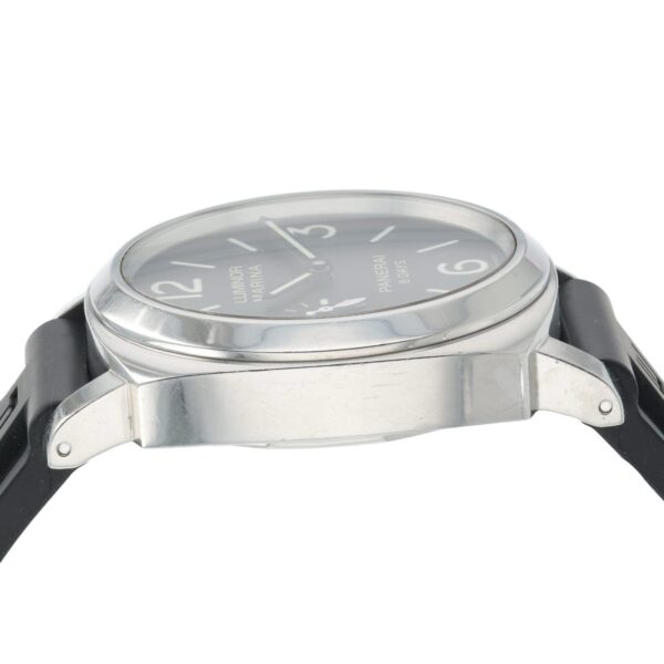 Panerai Luminor Marina 8 Days Steel Black Dial 44mm Manual Wind Mens PAM00510