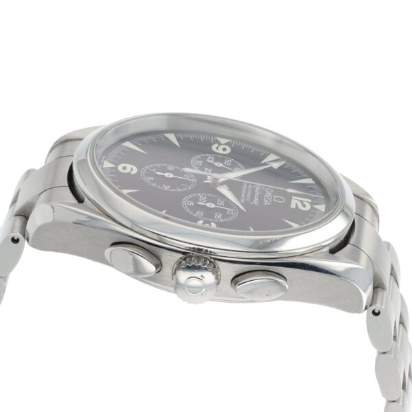 57_08904353-21af-489e-b363-f942e32207fb Omega Railmaster Stainless Steel Black Dial 42mm Automatic Mens Watch 2812.52.37