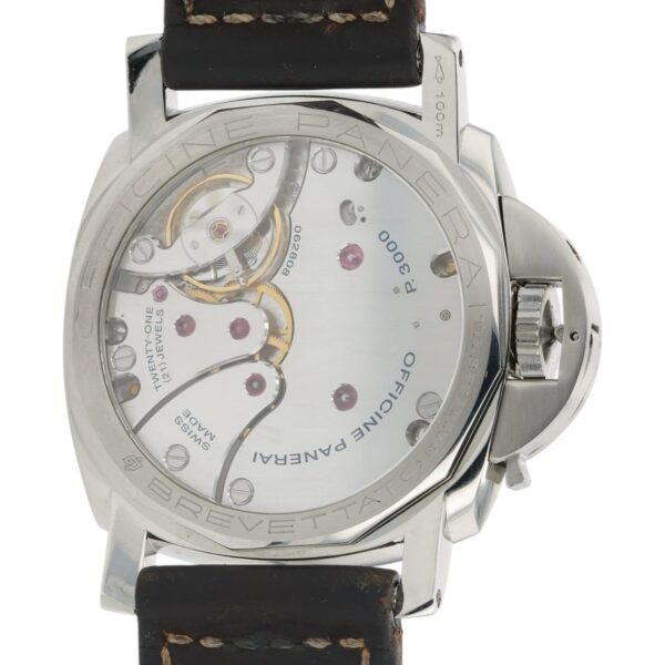 Panerai Luminor Brown Dial Stainless Steel 47mm Manual Wind Men’s Watch PAM00663