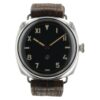 Panerai Radiomir 3 Days Black Dial Steel 47mm Manual Wind Mens Watch PAM00424