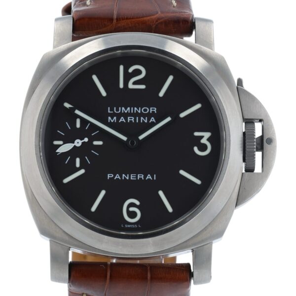 Panerai Luminor Marina Titanium Brown Dial 44mm Manual Wind Men’s Watch