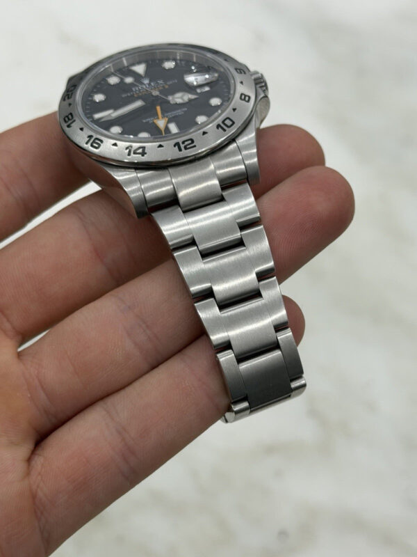 Rolex Explorer II Stainless Steel Black Dial 42mm Automatic Mens Watch 216570