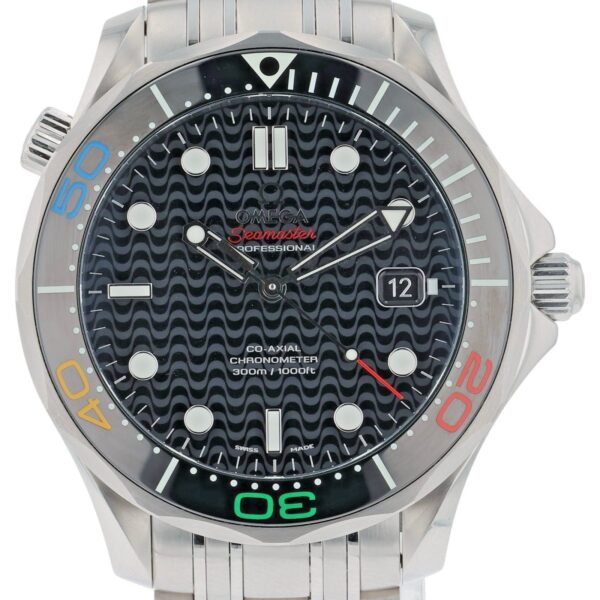 Omega Seamaster Diver Steel Black Dial 41mm Automatic Men’s 522.30.41.20.01.001