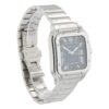 Cartier Santos Stainless Steel Blue Dial 39.8mm Automatic Men’s Watch WSSA0013