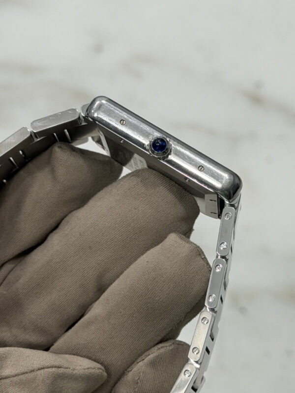 Cartier Tank Solo Date XL Stainless Steel 31mm Automatic Men’s Watch 3515