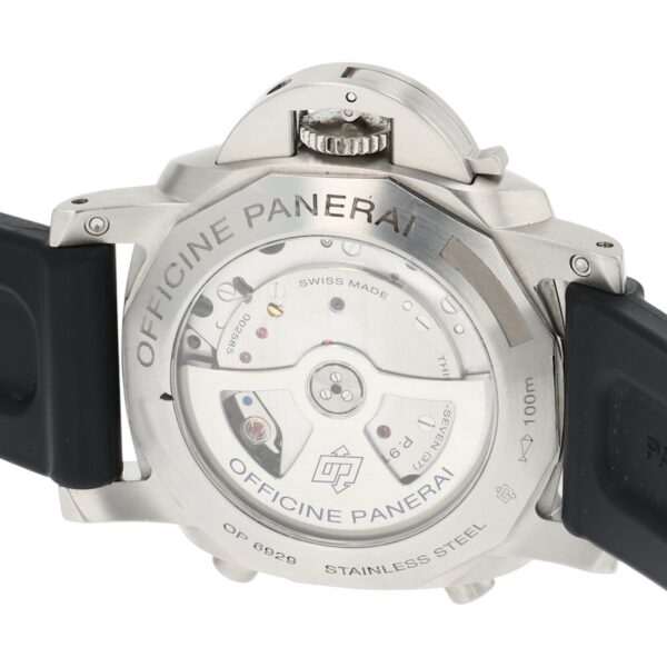 Panerai Luminor Flyback Black Dial Stainless 44mm Automatic Men’s Watch PAM00524