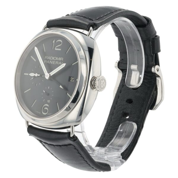 Panerai Radiomir 10 Days GMT Acciaio Black Dial Steel 47mm Automatic PAM00323