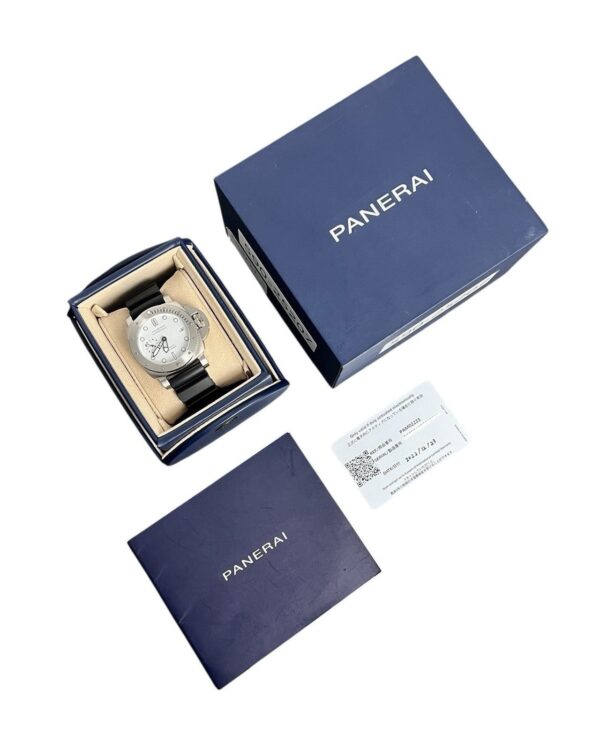 Panerai Submersible White Dial Stainless Steel 42mm Automatic Men’s PAM02223