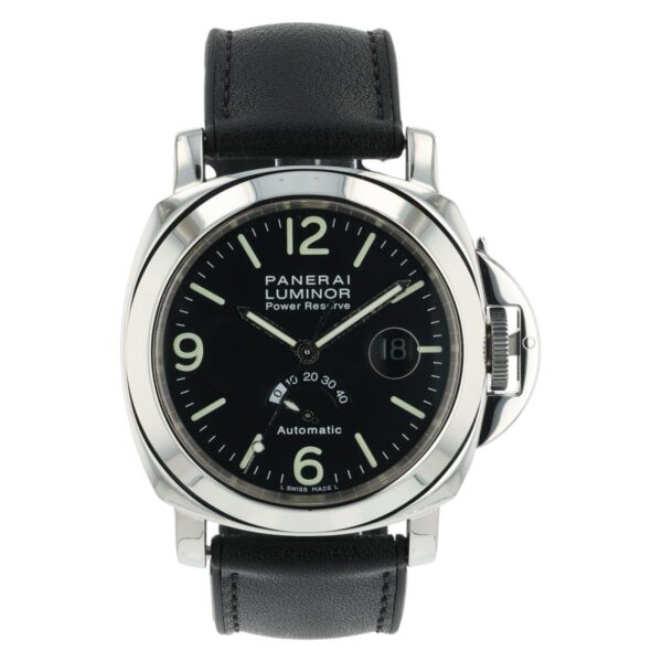Panerai Luminor Reserve Stainless Steel Black Dial 44mm Automatic Mens PAM00027