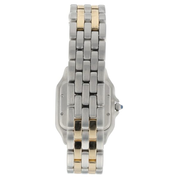 Cartier Panthere Silver Dial Gold and Steel 27mm Quartz Unisex Watch 110000R