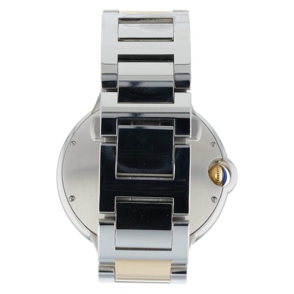 Cartier Ballon Bleu Silver Dial Gold & Steel 42mm Automatic Men’s Watch W69009Z3