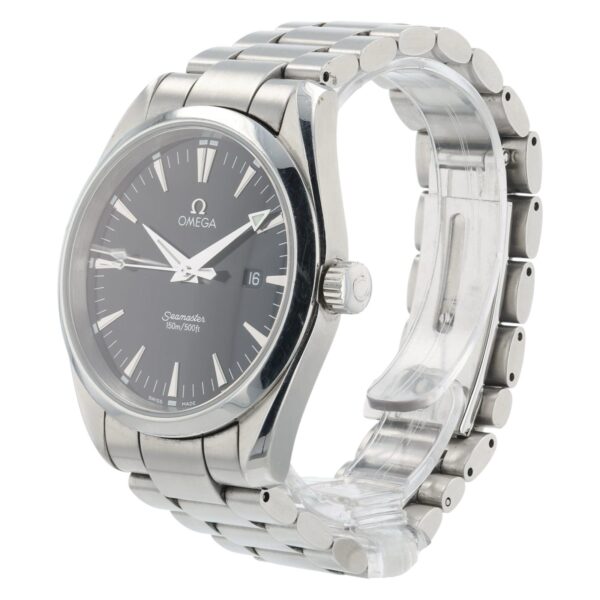 Omega Seamaster AquaTera Black Dial Steel 39.2mm Quartz Men’s Watch 2517.50.00