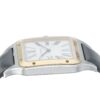 Cartier Santos Dumont Gold & Steel Silver Dial Manual Wind Men’s Watch W2SA0034