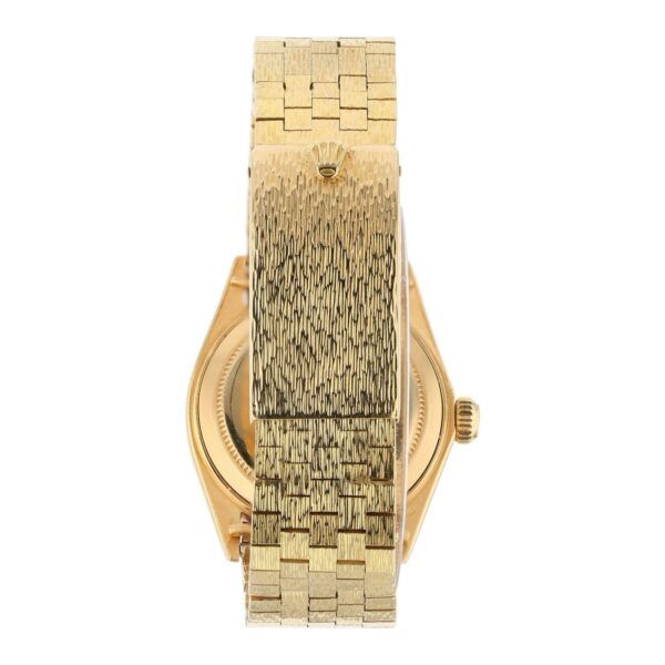 57_2ee5838d-c454-42c4-be7a-81435b4f8e0a Rolex Date 18k Yellow Gold 31mm Silver Color Dial Automatic Women’s Watch 6629