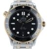 Omega Two-Tone Seamaster Black Dial Gold & Steel 42mm Mens 210.20.42.20.01.002