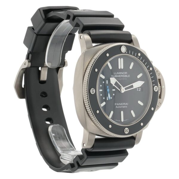 Panerai Luminor Submersible Black Dial Titanium 47mm Automatic Men’s PAM01389