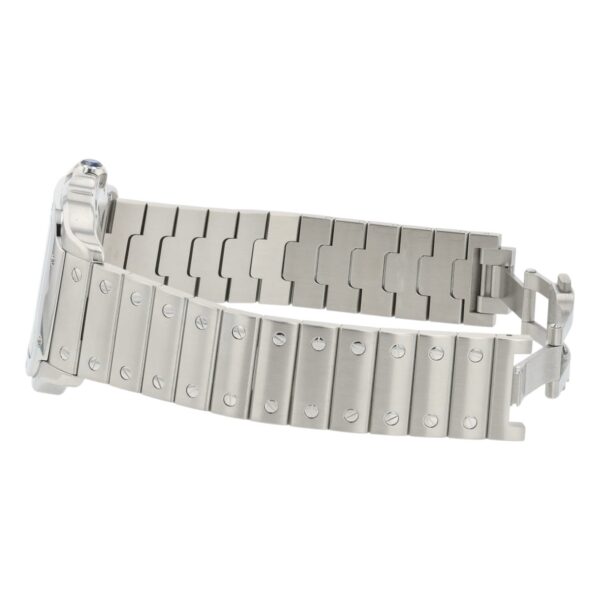 Cartier Santos Stainless Steel Blue Dial 39.8mm Automatic Men’s Watch WSSA0013