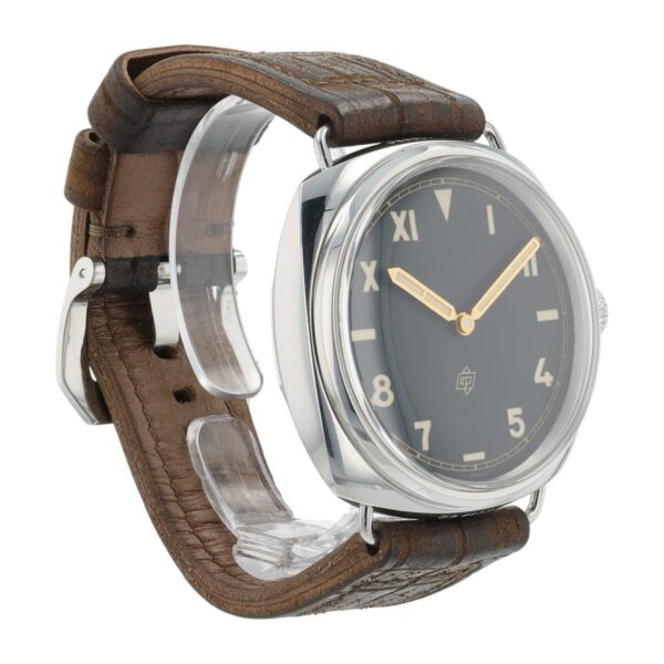 Panerai Radiomir 3 Days Black Dial Steel 47mm Manual Wind Mens Watch PAM00424