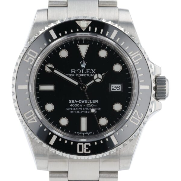 Rolex Sea-Dweller Black Dial Stainless Steel 40mm Automatic Men’s Watch 116600