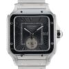 NEW Cartier Santos Dual Time Gray Dial 40mm Automatic Men’s Watch WSSA0076