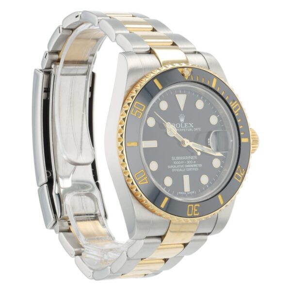 Rolex Submariner Black Dial Gold & Steel 40mm Automatic Men’s Watch 116613LN