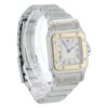 Cartier Santos Gold & Steel Silver Dial 24mm Quartz Women’s Watch 1057930