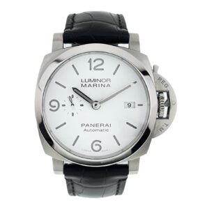 57_46e3e498-56b2-426b-8e93-5dec931ec31f Panerai Luminor Marina Stainless Steel White Dial 44mm Automatic Men’s PAM01314