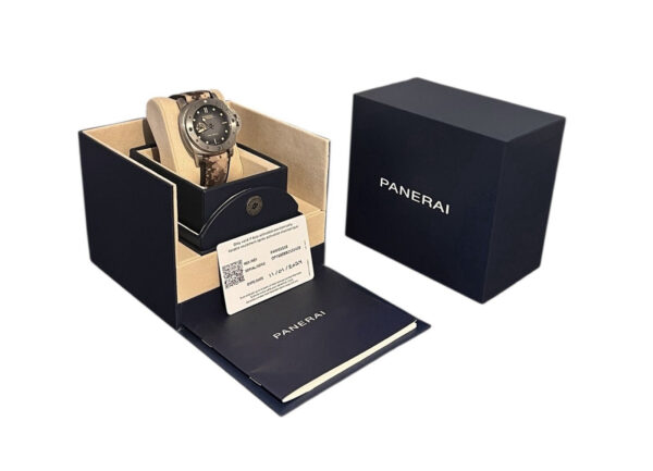 Panerai Submersible Navy Seals Steel Black Dial 44mm Automatic Men’s PAM01518