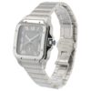 NEW Cartier Santos Dual Time Gray Dial 40mm Automatic Men’s Watch WSSA0076