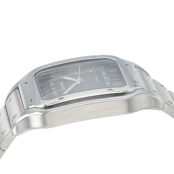 Cartier Santos Stainless Steel Blue Dial 39.8mm Automatic Men’s Watch WSSA0013