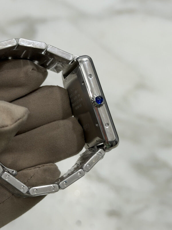 Cartier Tank Solo XL 3515 Stainless Steel 31mm Automatic Mens Watch W5200028