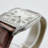 Cartier Santos Dumont Manual Wind 35mm 18k White Gold – AM Diamonds