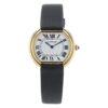Cartier Stepped Ellipse 18k Yellow Gold 28mm White Dial Manual Wind Watch 7809