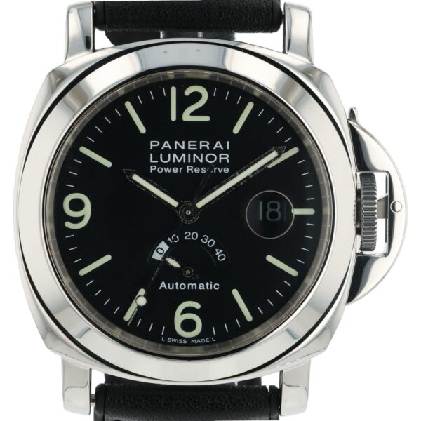 Panerai Luminor Reserve Stainless Steel Black Dial 44mm Automatic Mens PAM00027