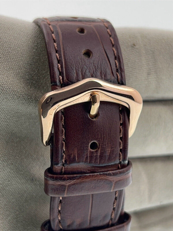 Cartier Ballon Bleu 18k Yellow Gold Silver Dial 42mm Automatic Mens W6900551