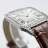 Cartier Santos Dumont Manual Wind 35mm 18k White Gold – AM Diamonds