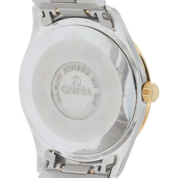Omega Classic Heritage Steel & Gold White Dial 35mm Automatic Men’s 166.0285