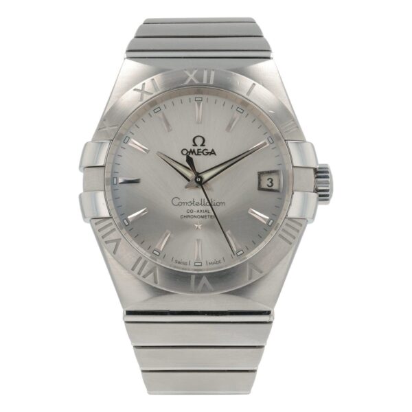 Omega Constellation Steel Silver Dial 38mm Automatic Men’s 123.10.38.21.02.001