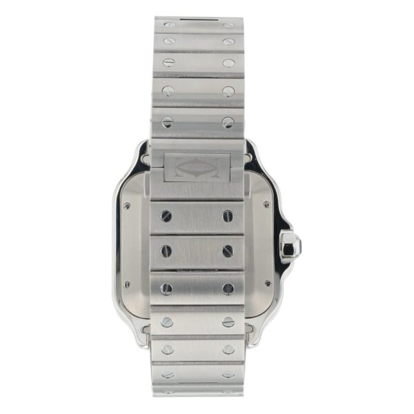 NEW Cartier Santos Dual Time Gray Dial 40mm Automatic Men’s Watch WSSA0076