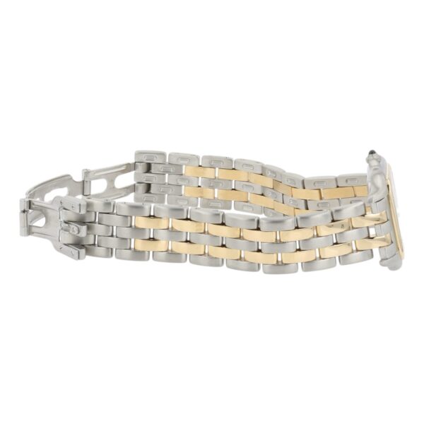 Cartier Panthere Silver Dial Gold and Steel 27mm Quartz Unisex Watch 110000R