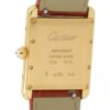 Cartier Tank Louis 18k Rose Gold Silver Dial 33x25mm Manual Wind Watch WJTA0038