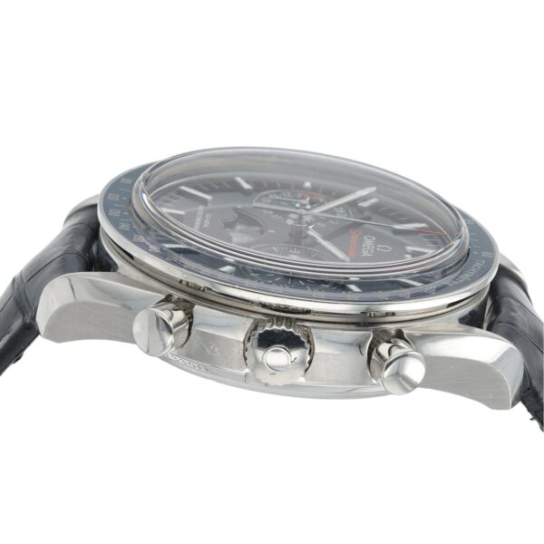 Omega Speedmaster Moonphase Steel Blue Dial 44.25mm Mens 304.33.44.52.03.001