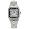 Cartier Santos Stainless Steel White Dial 29x41mm Automatic Unisex Watch 2960