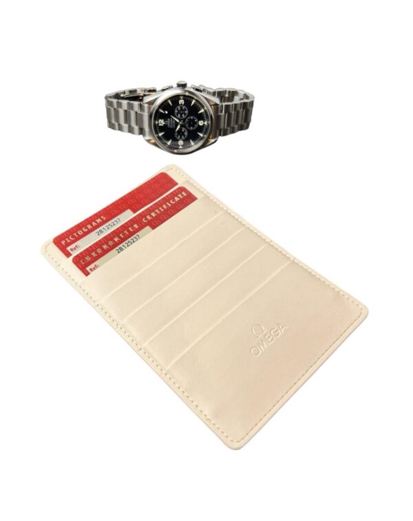 57_68476ccd-52ac-4f40-92a3-f1f4484057b6 Omega Railmaster Stainless Steel Black Dial 42mm Automatic Mens Watch 2812.52.37