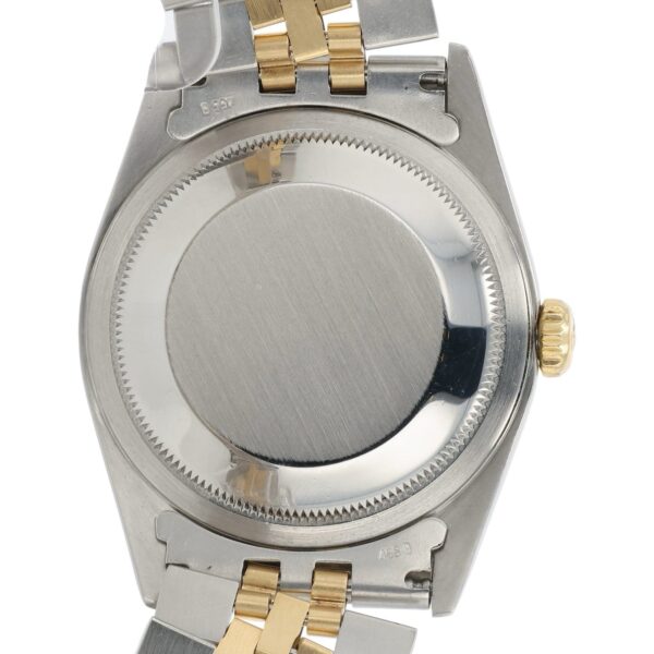 Rolex Datejust Gold & Steel Diamond Champagne Dial 36mm Automatic Mens 16233