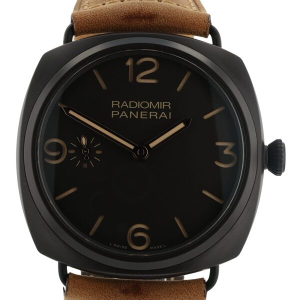 Panerai Radiomir Black Seal Composite Brown Dial 47mm Manual Wind Men’s PAM00504