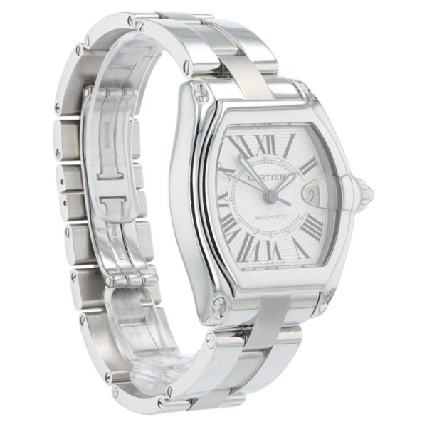 Cartier Roadster Stainless Steel Silver Dial 37mm Automatic Men’s Watch W62025V3